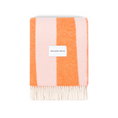 Load image into Gallery viewer, Rough Stripe Blanket | Pink Carrot