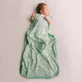 Load image into Gallery viewer, Mini Three Season Side Zip Mid-Weight Sleep Sack | Moss Wilderness - Stina's Style