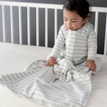 Load image into Gallery viewer, Summer Sleep Sack | Pebble Stripe - Stina's Style