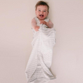 Load image into Gallery viewer, Summer Sleep Sack | Pebble Stripe - Stina's Style