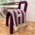 Load image into Gallery viewer, Candy Wrap Blanket | Lilac Aubergine