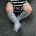 Load image into Gallery viewer, Snowflake Baby & Toddler Knee High Socks-Socks-Lamington-Merino & Me