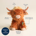 Load image into Gallery viewer, Sweetie Snuggles Plush | Highland Cow