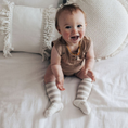Load image into Gallery viewer, Dandelion Baby Knee High Socks-Socks-Lamington-Merino & Me