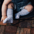 Load image into Gallery viewer, Snowflake Baby & Toddler Knee High Socks-Socks-Lamington-Merino & Me