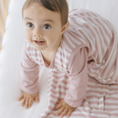 Load image into Gallery viewer, Three Season Mid-Weight Sleep Sack | Dusk Stripe - Stina's Style