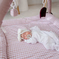 Load image into Gallery viewer, Activity Play Mat | Pink Gingham & Plum