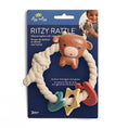 Load image into Gallery viewer, Ritzy Rattle & Teething Ring | Highland Cow