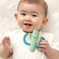 Load image into Gallery viewer, Chew Crew Silicone Handle Teether | Cactus