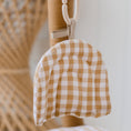 Load image into Gallery viewer, Activity Play Mat | Mustard Gingham Check