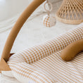 Load image into Gallery viewer, Activity Play Mat | Mustard Gingham Check