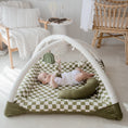 Load image into Gallery viewer, Activity Play Mat | Forest Green Check
