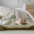 Load image into Gallery viewer, Activity Play Mat | Forest Green Check