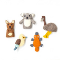 Load image into Gallery viewer, Australian Animals Finger Puppet Set-Decor-Tara Treasure-Merino & Me