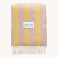 Load image into Gallery viewer, Candy Wrap Blanket | Yellow Pink - Merino & Me