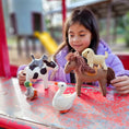 Load image into Gallery viewer, Felt Farm Animals Toy Set
