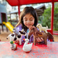 Load image into Gallery viewer, Felt Farm Animals Toy Set