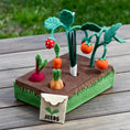 Load image into Gallery viewer, Grow Your Own Garden | Felt Planter Box with Sprouts and Vegetables