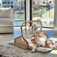 Load image into Gallery viewer, Rattan Play Gym Bundle | Cocoa & Natural Linen