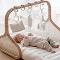 Load image into Gallery viewer, Rattan Play Gym Bundle | White Cloud & Stone Gingham