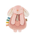 Load image into Gallery viewer, Ritzy Lovey Plush and Teether Toy | Pink Bunny