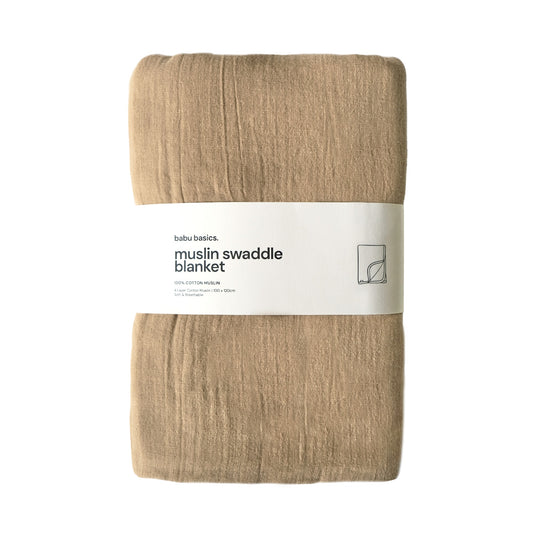 Muslin Swaddle Blanket | Marigold