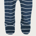 Load image into Gallery viewer, Merino All in One | Denim Stripe