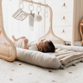 Load image into Gallery viewer, Rattan Play Gym Bundle | Cocoa & Natural Linen