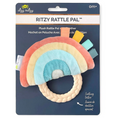 Load image into Gallery viewer, Ritzy Rattle Pal Plush Rattle with Teether | Rainbow