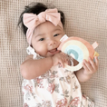 Load image into Gallery viewer, Ritzy Rattle Pal Plush Rattle with Teether | Rainbow