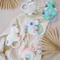 Load image into Gallery viewer, Ritzy Rattle Pal Plush Rattle with Teether | Unicorn