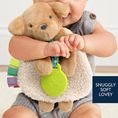 Load image into Gallery viewer, Ritzy Lovey Plush and Teether Toy | Puppy