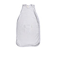 Load image into Gallery viewer, Mini Three Season Side Zip Mid-Weight Sleep Sack | Pebble Stripe - Stina's Style