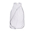 Load image into Gallery viewer, Mini Three Season Side Zip Mid-Weight Sleep Sack | Pebble Stripe - Stina's Style