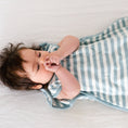 Load image into Gallery viewer, Three Season (Side Zip) Mid-Weight Sleep Sack | Tide Stripe