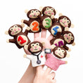 Load image into Gallery viewer, Finger Puppet Set | Five Little Monkeys