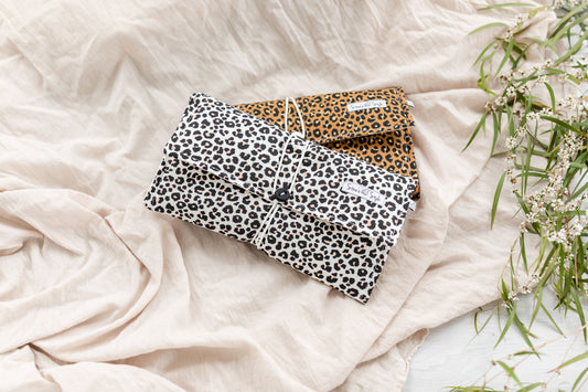 Nappy Wallet - Natural Leopard