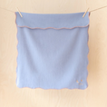 Load image into Gallery viewer, Lambswool Baby Blanket | Lilac Scalloped Edge

