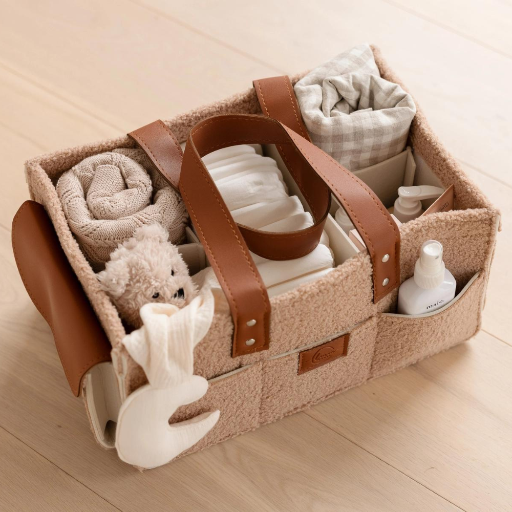 Nappy Caddy | Large | Chocolate