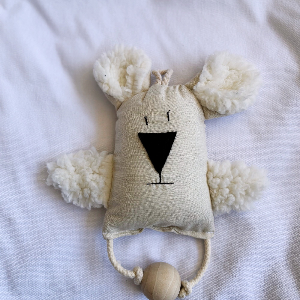 Hanging Billie B. Bear