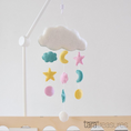Load image into Gallery viewer, Cloud Nursery Mobile - Merino & Me
