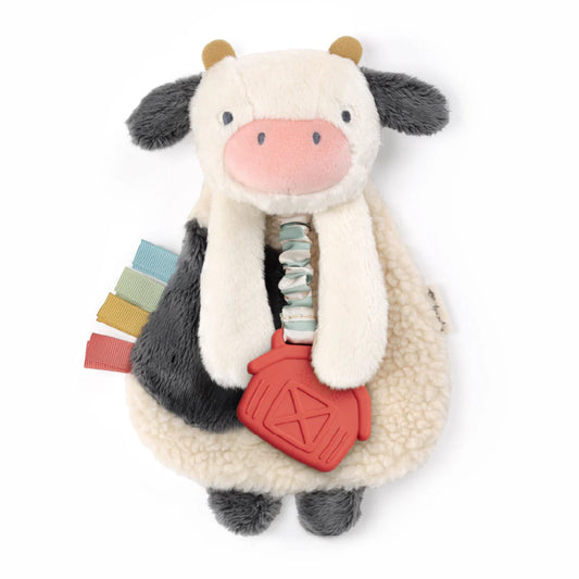 Ritzy Lovey Plush and Teether Toy | Cow