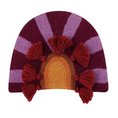 Load image into Gallery viewer, Wool Hook Cushion | In Bloom with Tassels
