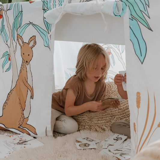 Table Tent Cubby | Australian Bush Animals