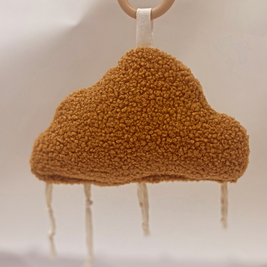 Hanging Cloud Rattles | Mustard Cloud