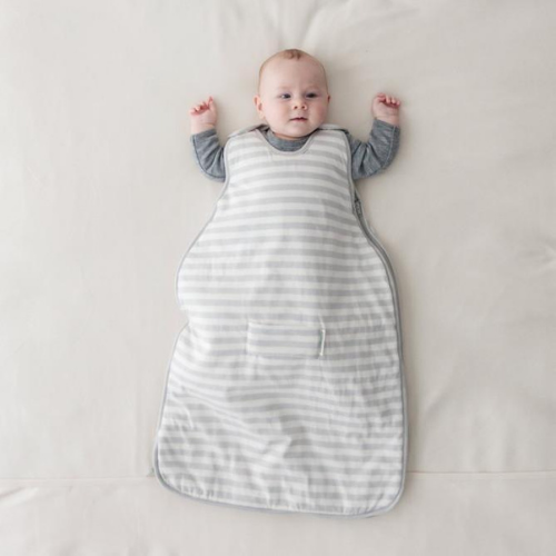 Mini Duvet Side Zip Sleep Sack | Pebble Stripe - Stina's Style