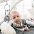 Load image into Gallery viewer, Activity Play Mat | Charcoal Linen & Natural
