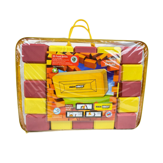 KICKBricks | Red & Yellow