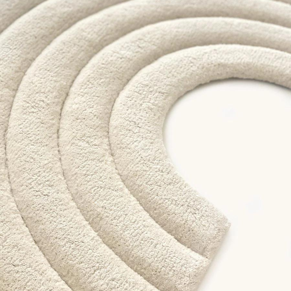 Rainbow Rug | Natural