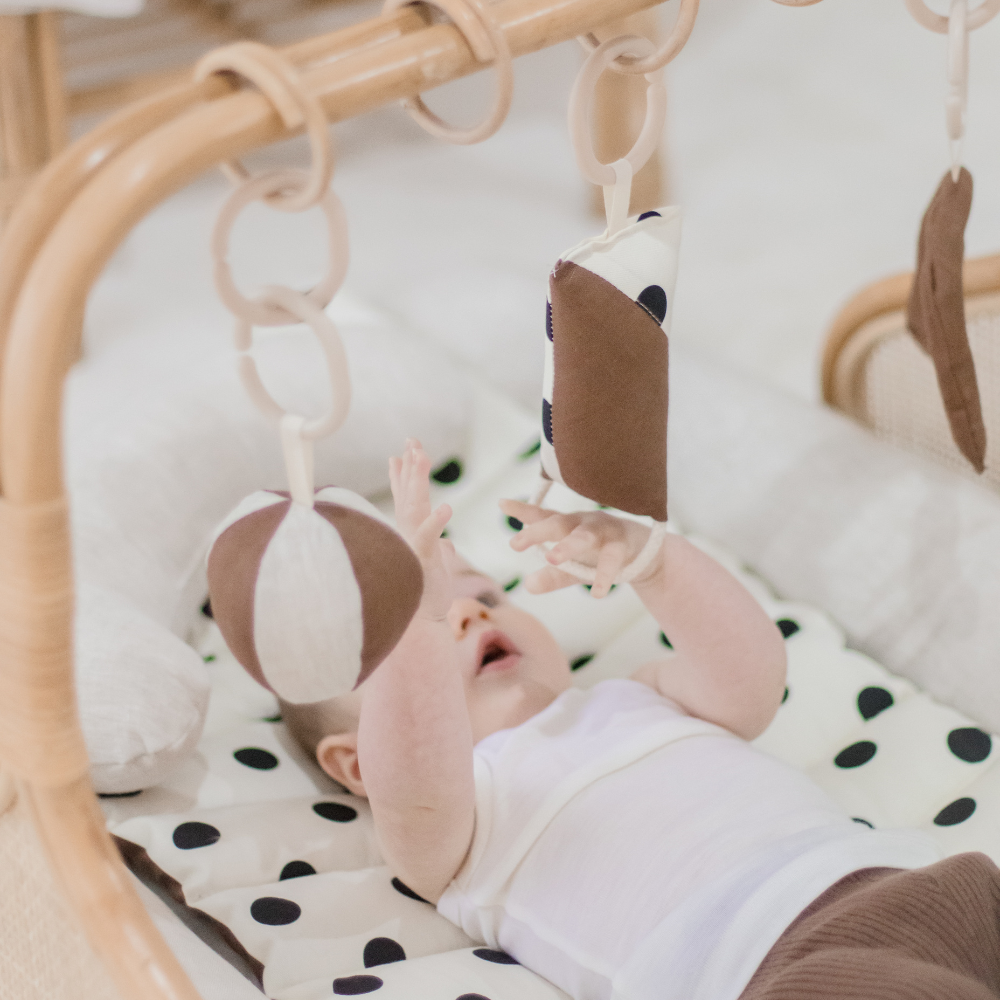 Rattan Play Gym Bundle | Chocolate Spot
